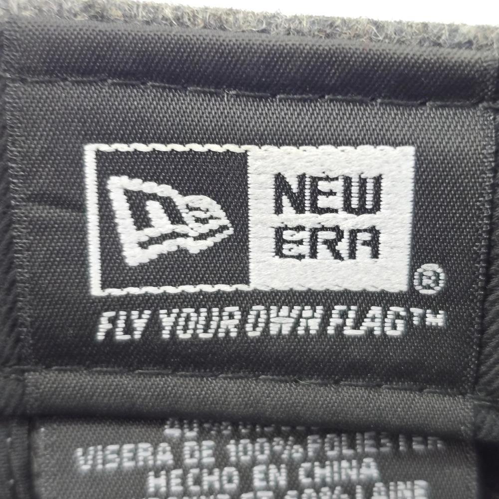 Seven MX Snapback Hat OSFA Grey Wool Flat Bill Motocross Cap OSFA New Era 9FIFTY - Picture 5 of 6